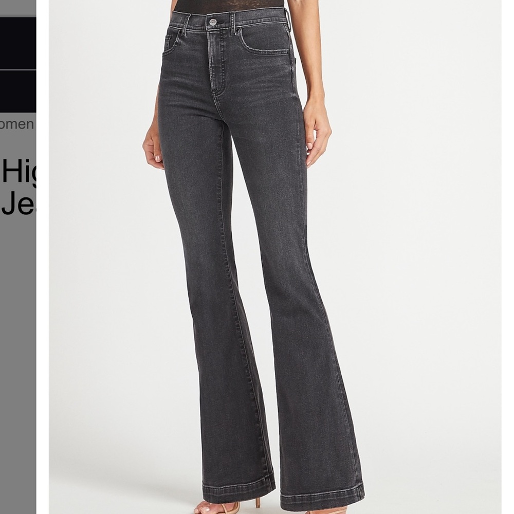 High Waisted Flare Jeans